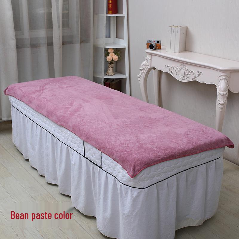 Large Absorbent Bedding Towel with Hole for Massage Therapy Bed