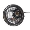 5.5in Reptile Lamp Fixture Uniform Heating Professional Shallow Dome Lamp Cap for Amphibians