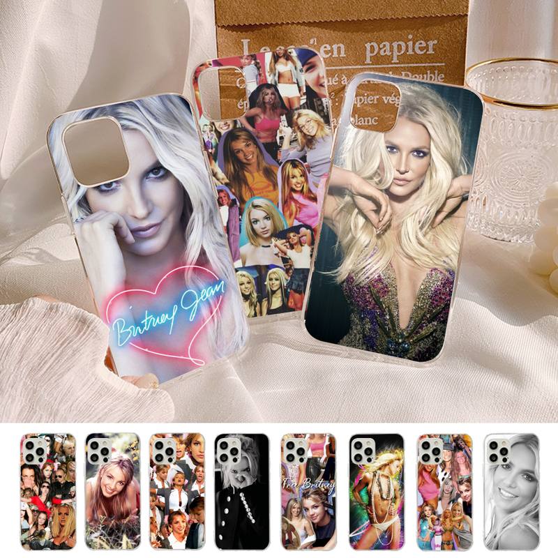Britney Spears Phone Case for iphone 13 8 7 6S Plus X 5S SE 2020 XR 11 12 mini pro XS MAX