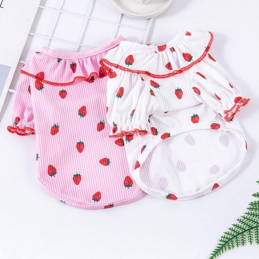 Cute Pet Clothes Fashion Cat Skirt Pet Supplies Dog Vest  Puppy