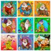 Diamond Painting, Seven Dwarfs, Round Diamond Mosaic, Cartoon Image, Cross Stitch, Handmade Gifts for Kids