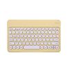 OLOEY Portable Wireless Bluetooth Round Cap Keyboard