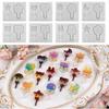 Cute Lollipop Quicksand Mold Handmade Pendant Silicone Mold Resin Casting Mold for DIY Keychain Jewelry Non-stick