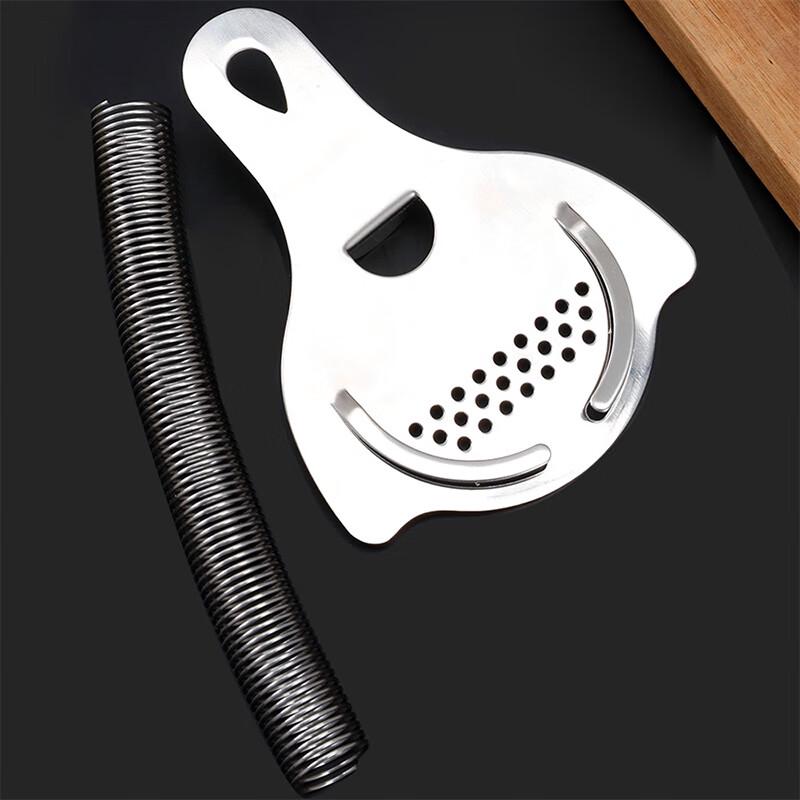 Sada koktejlového sítka na led z nerezové oceli