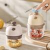 Rechargeable Mini Garlic Mincer High-capacity Food Processor Electric Garlic Chopper  Restaurant