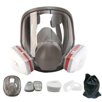 Μάσκα αερίου 6800 με ευρεία όψη για συγκόλληση, πυρκαγιά, φυτοφάρμακα, σκόνη και δηλητηριώδη προστασία