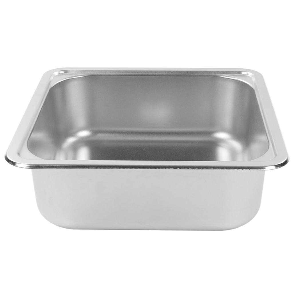 336x336x125mm RV Sink 304 Stainless Steel Large Capacity Scratch Resistant for Camper Yacht Boat