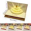 Folding Birthday Red Envelope 6 Card Slots Lucky Money Envelope  Gift Giving