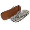 Edoten Geta Made In Snake Snake Size L Sandals, Japan, Pattern, Double-Layered, All-Over Pattern, White,