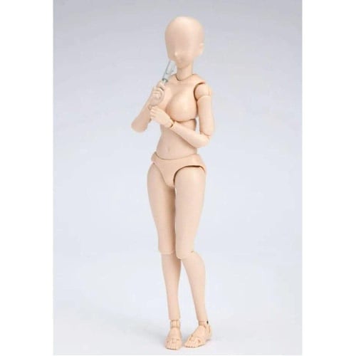 TAMASHII NATIONS S.H.Figuarts Body-chan - Kentaro Yabuki - Edition DX SET (Pale orange Color Ver.) Approximately 135mm PVC & ABS Movable Figure