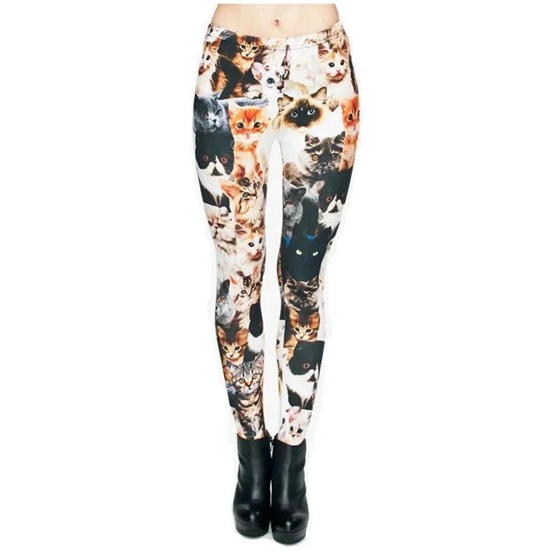 Sexy Women Sporty Legging Printing Fitness Sportswear Fashion Slim High Waist Gym Woman Pants Yoga Clothing Trousers 29650