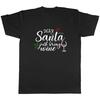 Christmas Unisexs Tshirt Dear Santa Just Bring Wine Funny Unisex Tee Gift
