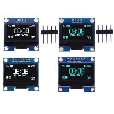 1.3 Inch IIC SPI Serial 7/4Pin Blue/White OLED Display Module SSH1106 128X64 LCD Screen Board OLED Module for Arduino Raspberry