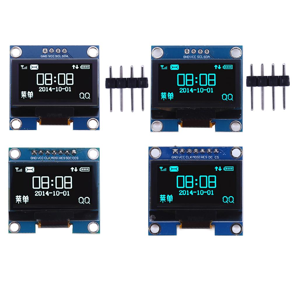 1,3 Zoll IIC SPI Serielles 7/4-Pin Blau/Weiß OLED-Anzeigemodul SSH1106 128X64 LCD-Bildschirmplatine OLED-Modul für Arduino Raspberry