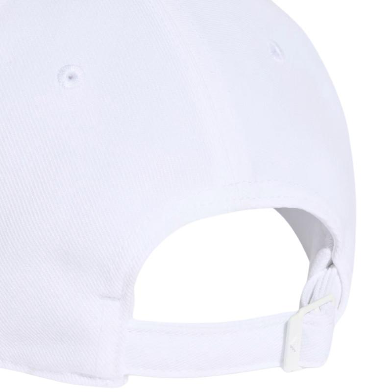 adidas Niemcy Haftowana Naszywka Czapka z daszkiem z poliestru z recyklingu Unisex Biała KC6705