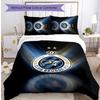 Club Brugge FC Printed 3PCS Bedding Set Breathable Duvet Cover with Pillowcases Decorative Bed Linen for Bedroom Home
