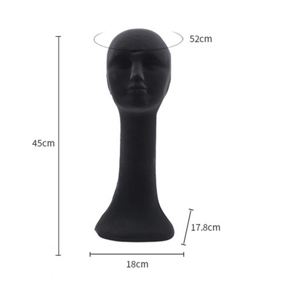 Foam Female Mannequin Head Holder Wig Hat Glasses Jewelry Display Stand DIY Drawing Salon Foam Head