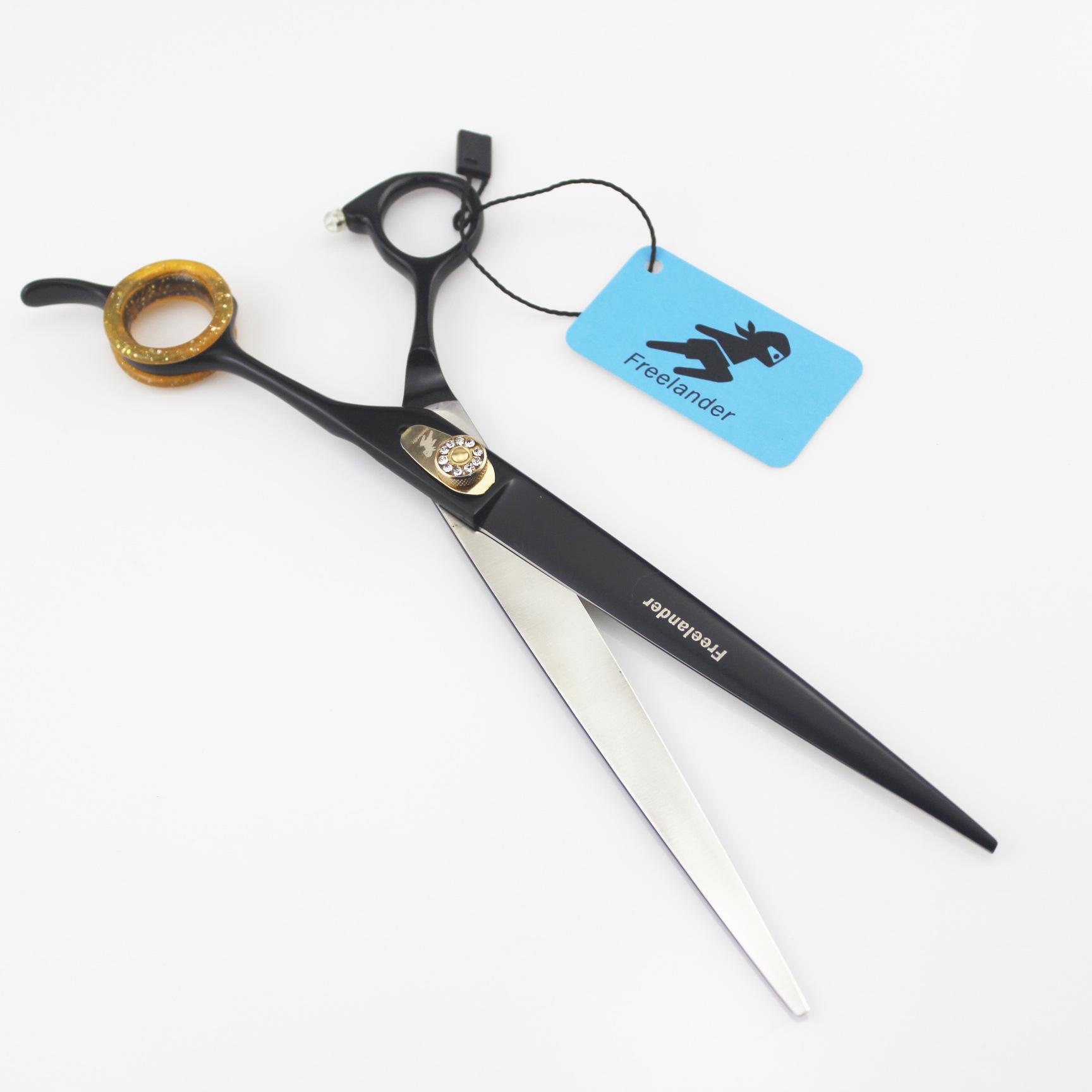 

8,0-дюймові, чорна фарба, ножиці для грумінгу тварин, прямі ножиці для тварин 8.0inch high-end