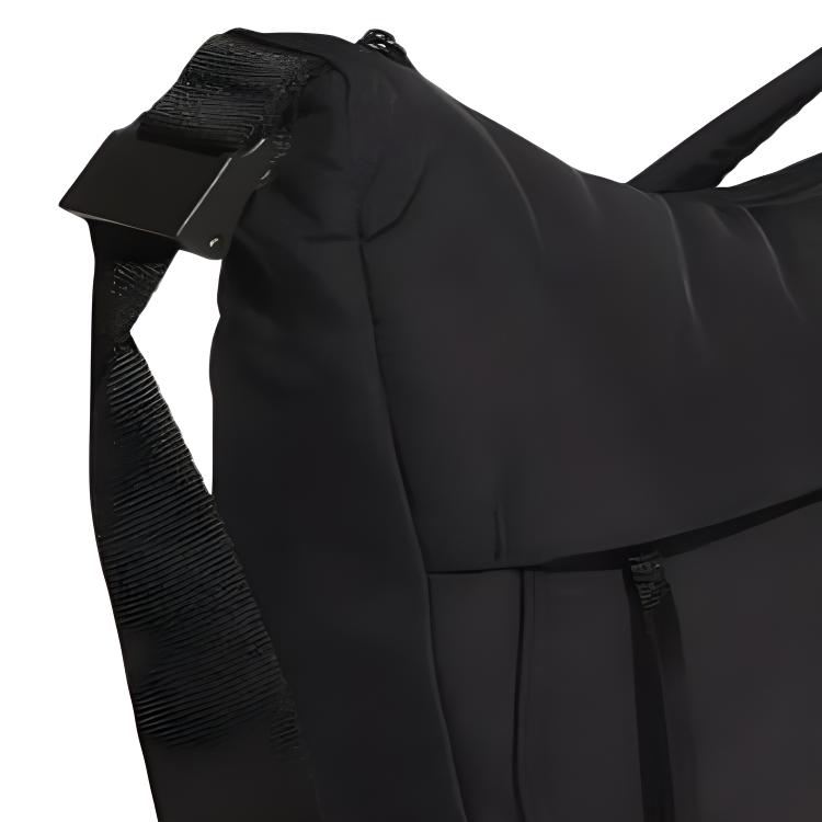 New Adidas Recycled Polyester Shoulder Bag Women's Black JF0732