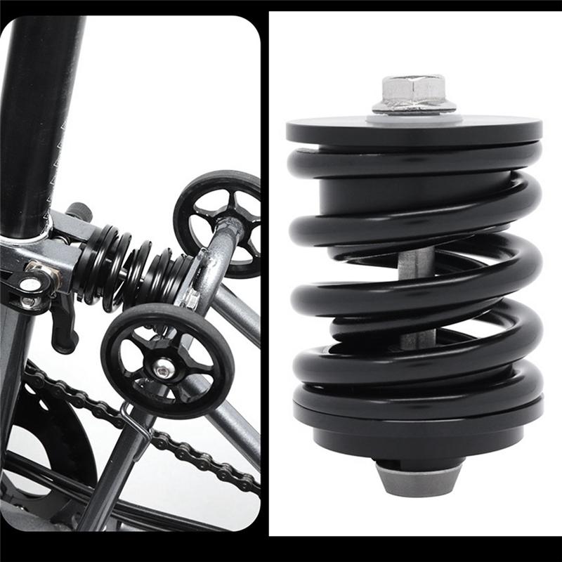 AA67-Rear Shock Absorber For Brompton Folding Bike Suspension Accessories Spring Suspension