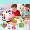 New Diy Cartoon Colorful Clay Cute Cow Noodle Maker Children's Playset For Creative Fun