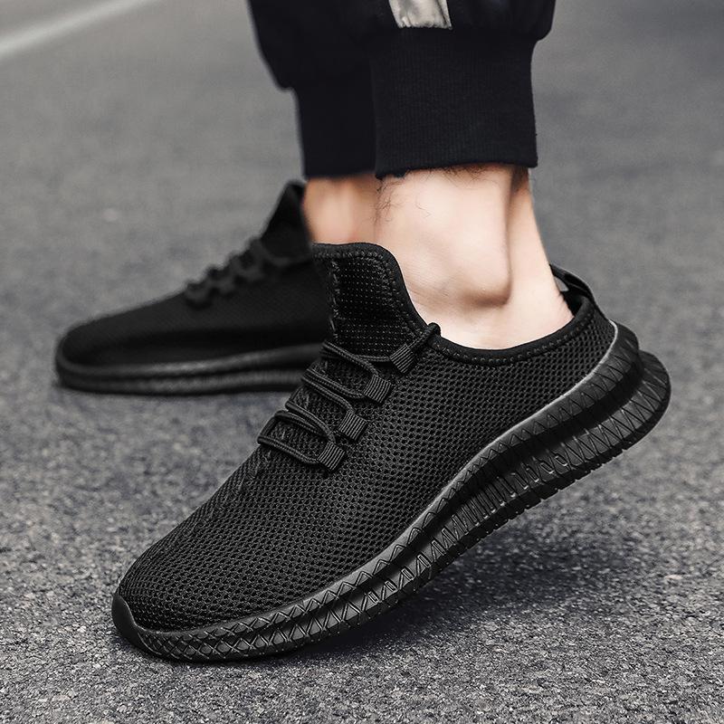 

Men s Breathable Slip-on Half Slippers - Casual Backless Office Shoes 44 чёрный