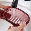 Portable Soap Box for Outdoor Use Fashionable and Creative Outdoor Soap Box Sealed Drainage Bathroom Soap Box with Lid