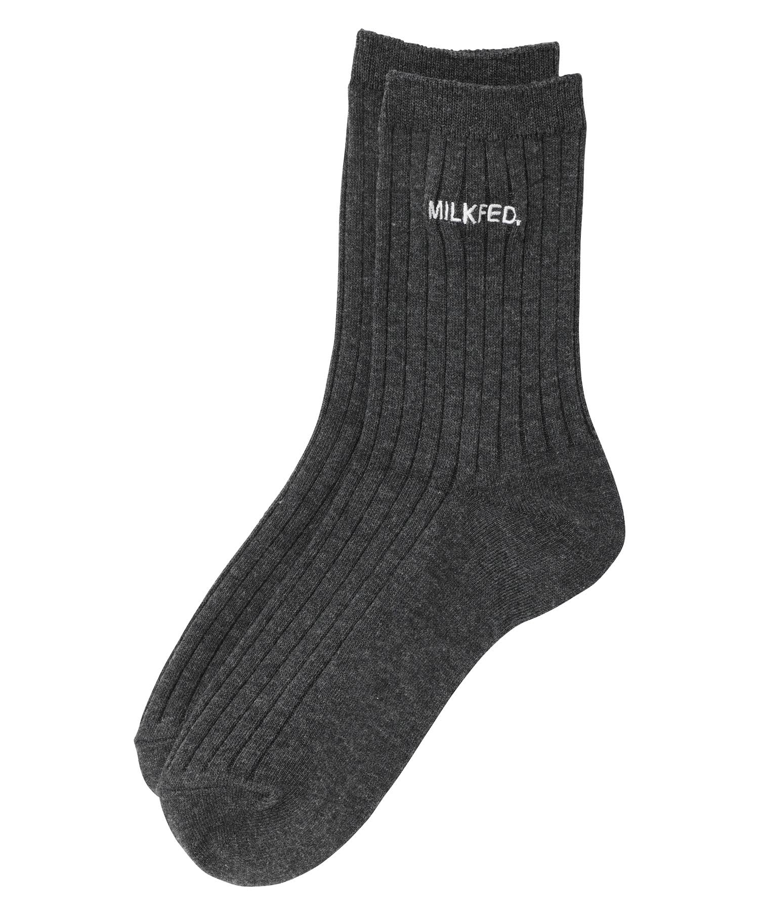 

Milkfed Basic Logo Charcoal Women s Socks,
