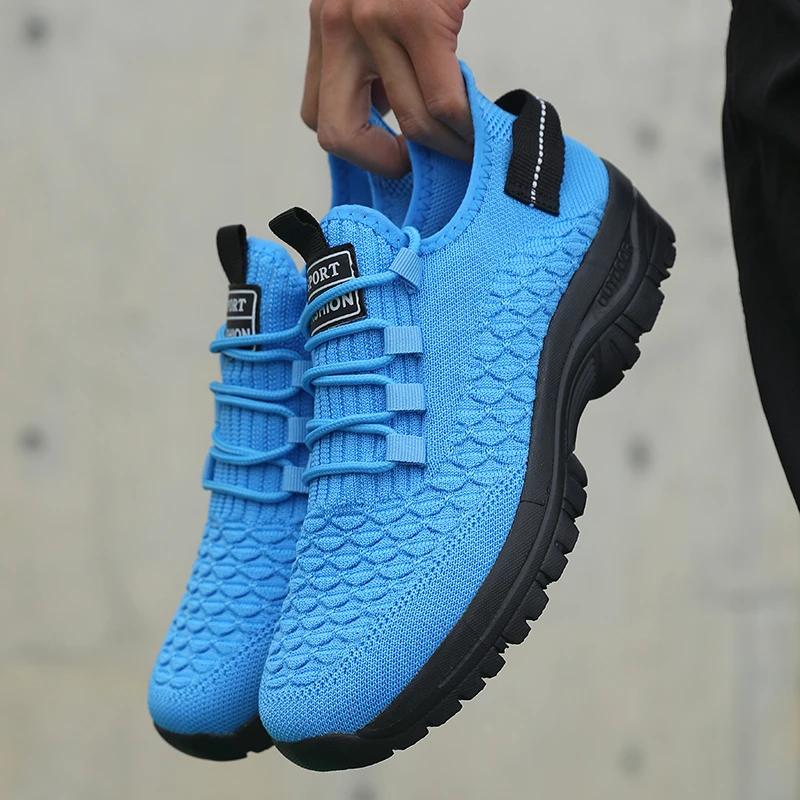 

New Fashion Leisure Sports Single Shoes Outdoor Breathable Upper Trendy Casual Sneakers Fashion Trendy Mesh Shoe Size 36-46 37