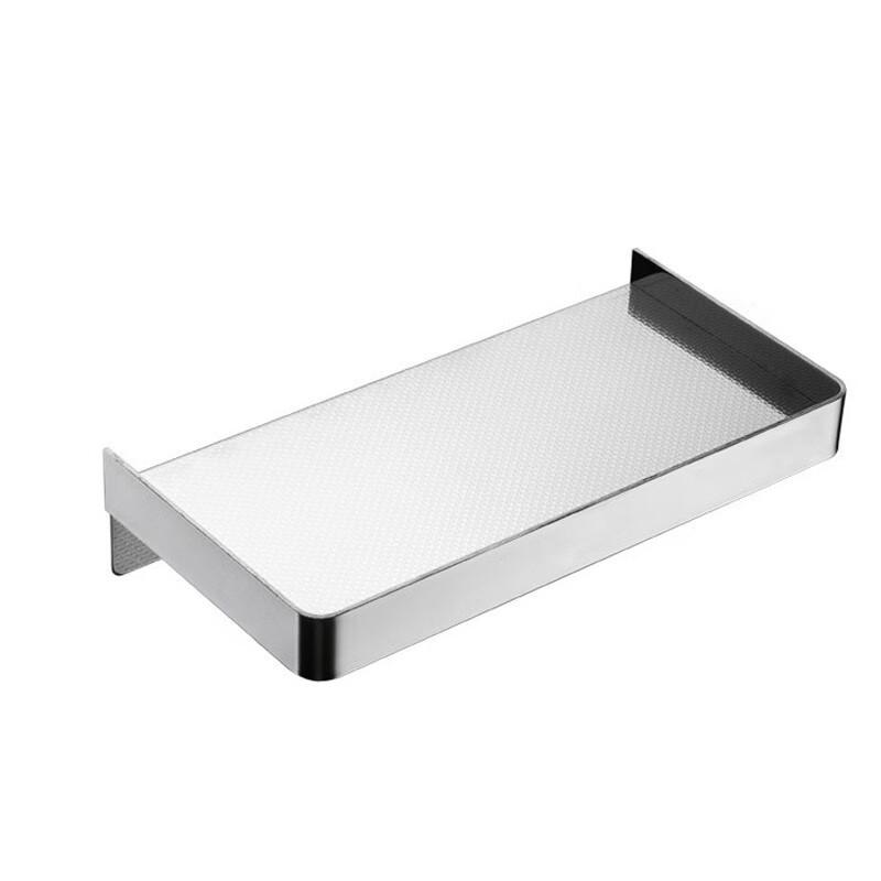 Stainless Steel Restroom Phone Holder with Shelf