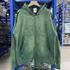 Mens Double-Face Washed Zip-Up Hoodie Casual Streetwear Fall 2026
