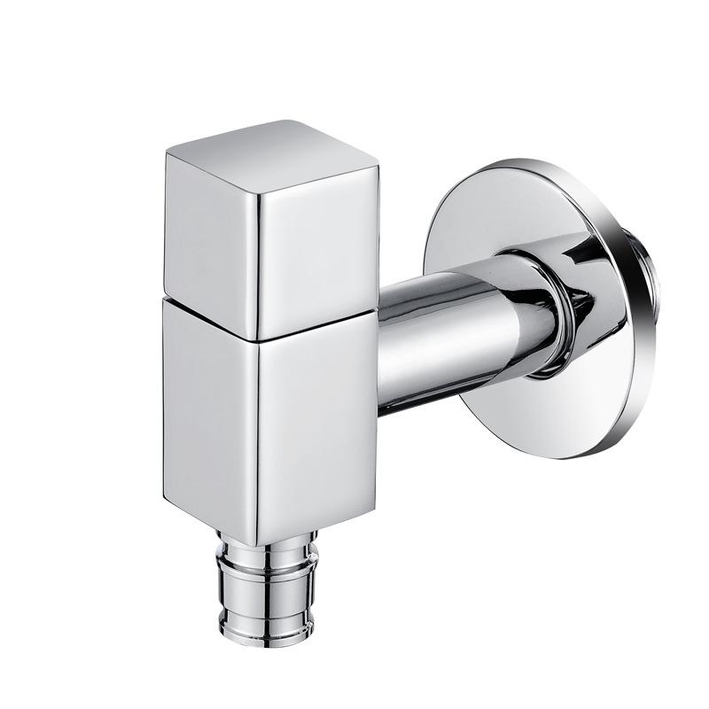 

Stainless Steel G1/2 Inch Washer Mop Sink Wall Mount Single Cold Water Faucet C