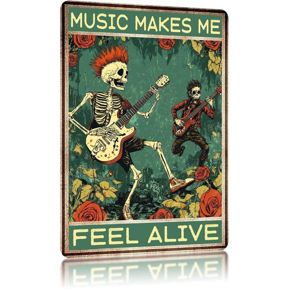 Vintage Antique Style Logo Metal Tin Sign Retro Wall Poster