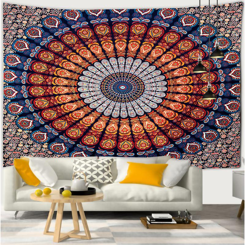 Mandala Tapestry Wall Art Home House Hogar Bedroom Masion Jardim Aesthetic Decor For 2023 Tapiz Y2k Arazzi Wall Hang