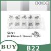 B41 50 Pieces/Box Automotive Engine Parts Fuel Injector Adjustment Gasket B12 B15 B11 B14 B13 B16 B22 B25 B26 B48 B40 B31 LH1142