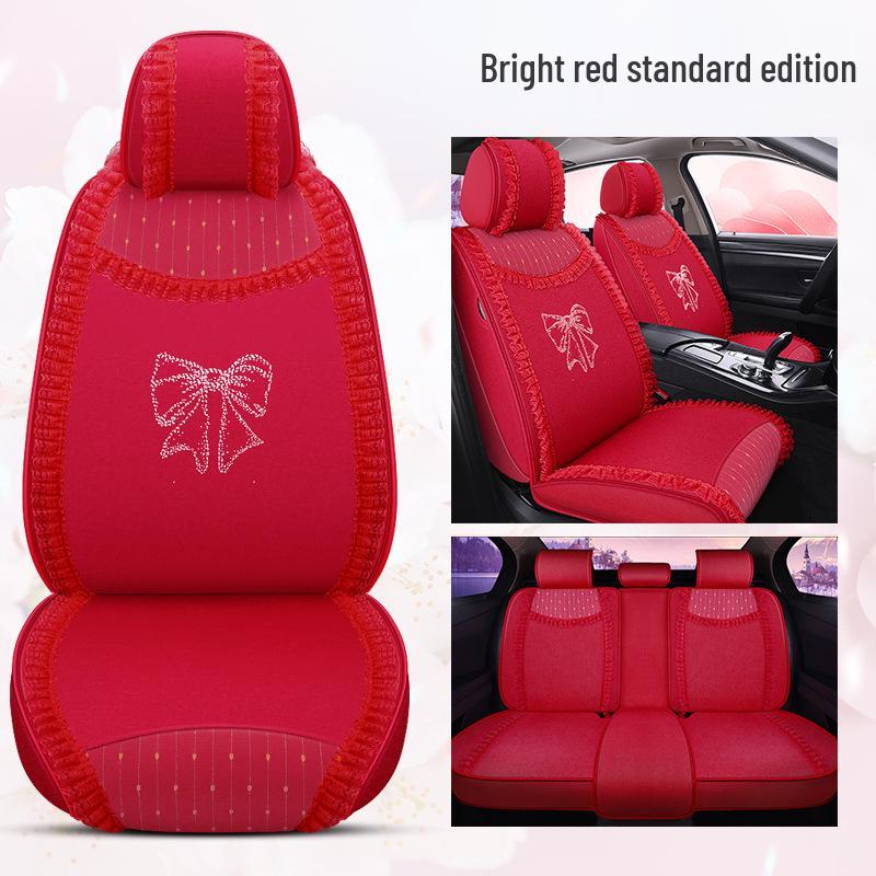 2018 Beijing BJ40/BJ20/BJ80 Universal Cartoon Car Seat Cover - All Seasons Full Surround Cushion