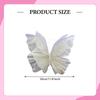 Giant Artificial Butterfly Mariage Decor Gauze Fake Butterfly Wedding Decoration for Living Room Outdoor Wall Anniversary