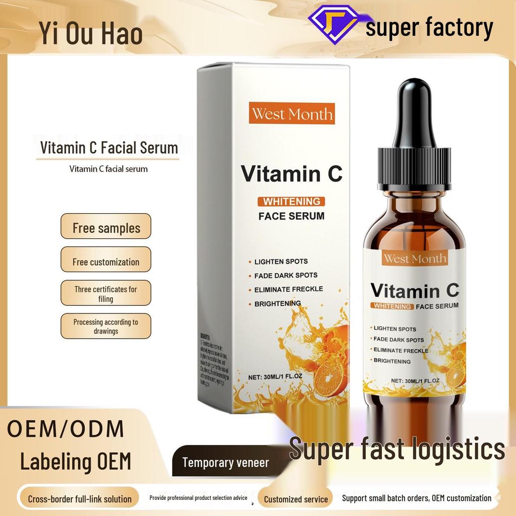 West Month Vitamin C Facial Serum: Hydrating, Nourishing & Brightening for Smooth Skin