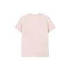 FILA Valentines Day American Series Letter Embroidery Print Casual Sports Round Neck Short Sleeve T-Shirt Women Tops Pink F11W329117FLP