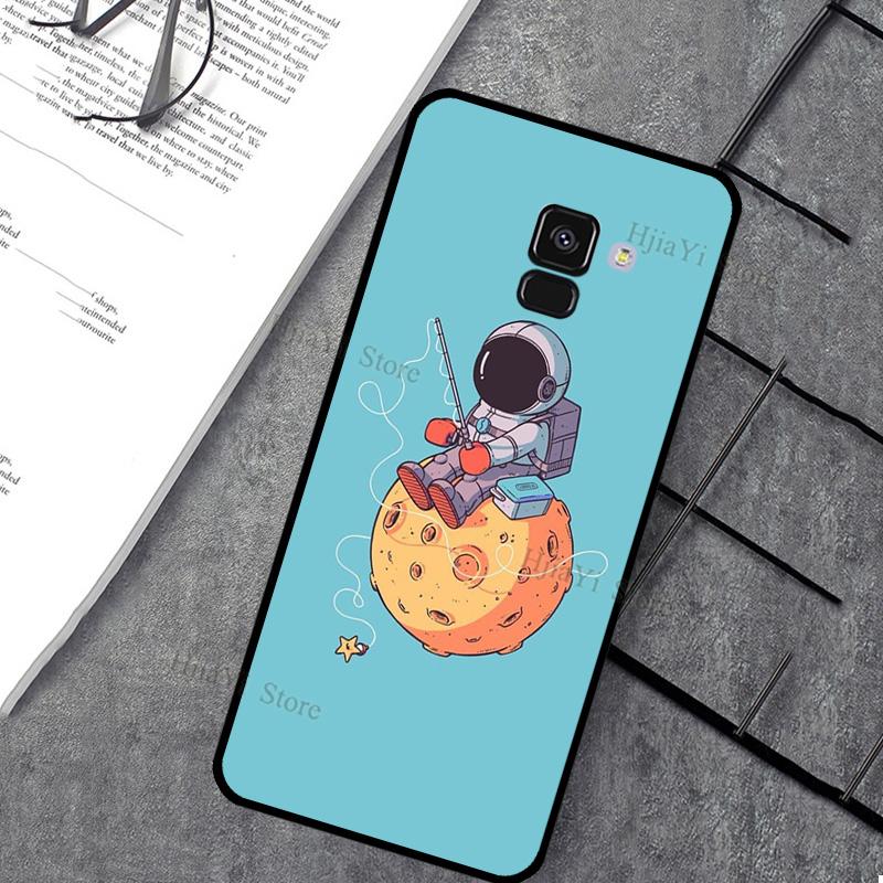 

Space Aesthetic Spaceman Astronaut Phone Case For Samsung J7 J5 J3 J1 2016 A3 A5 2017 J4 J6 Plus J8 A7 A8 A9 2018 Case Cover A8 2018