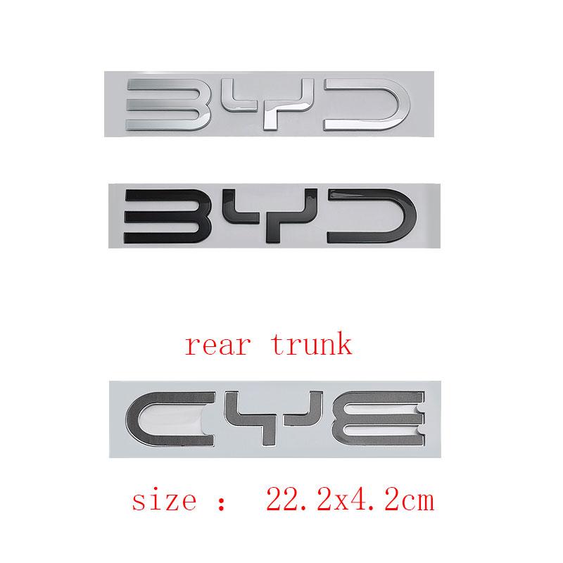 1Pc BYD Seal Dolphin Surf front Logo Sticker Seagull Seals DMi rear trunk original car parts refit emblem badge car labeling