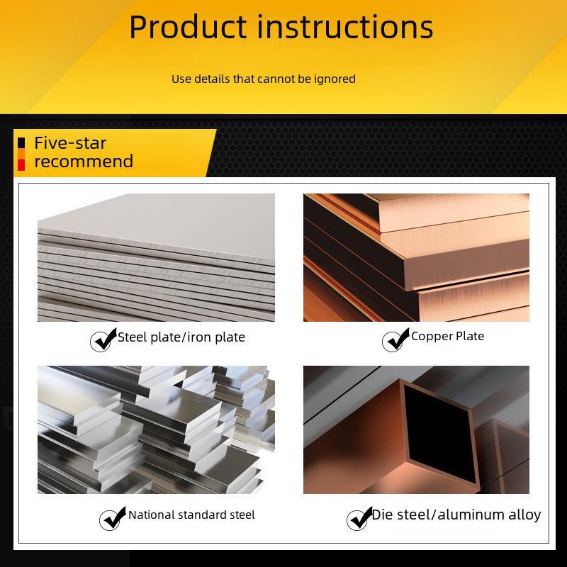 Cobalt-Enhanced Tap Set: Sharp Titanium-Plated and Stainless Steel Punching Tools