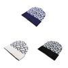 Knitted Hat For Men Women With Digital Print Warm Breathable For Winter Casual Style