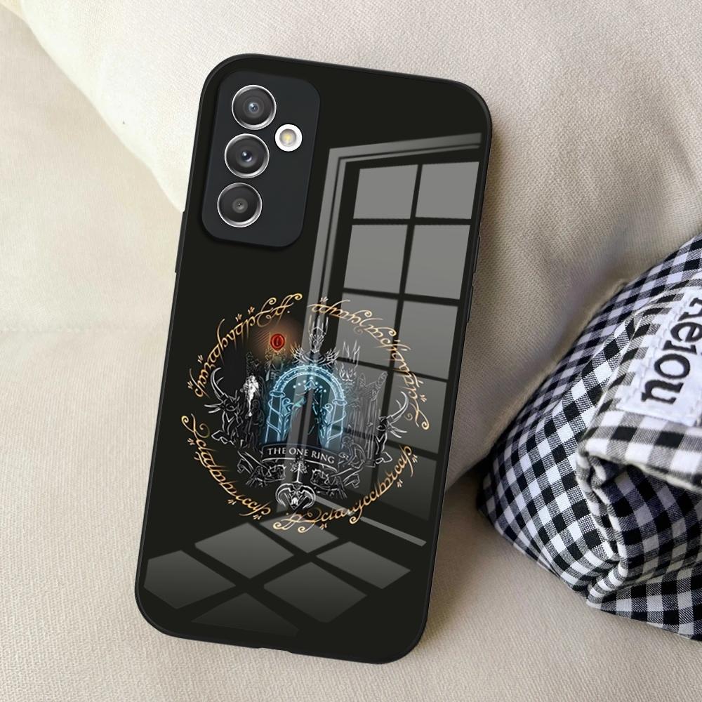 

Rings Of The Lords Phone Case For Samsung S24 Ultra S25 S23 S22 S20 Fe S21 Plus A16 A54 A34 A24 A53 Glass Cover Samsung s22ultra