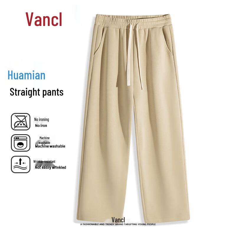 

VANCL Men s Heavyweight Cotton Straight-Leg Casual Pants 2XL