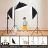 UOSU 300W Dimmable Softbox Photography Light Kit