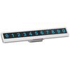 Car Vehicle Temporary Stop Luminous Magnetic Phone Number Parking Card Plate