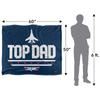 Top Gun Top Dad Silky Supersoft Blanket