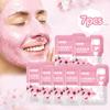 7pcs Japan Sakura Mud Face Mask Cleansing Whitening Moisturizing Oil-Control Anti-Aging Clay Mask Packs Facial Skin Care