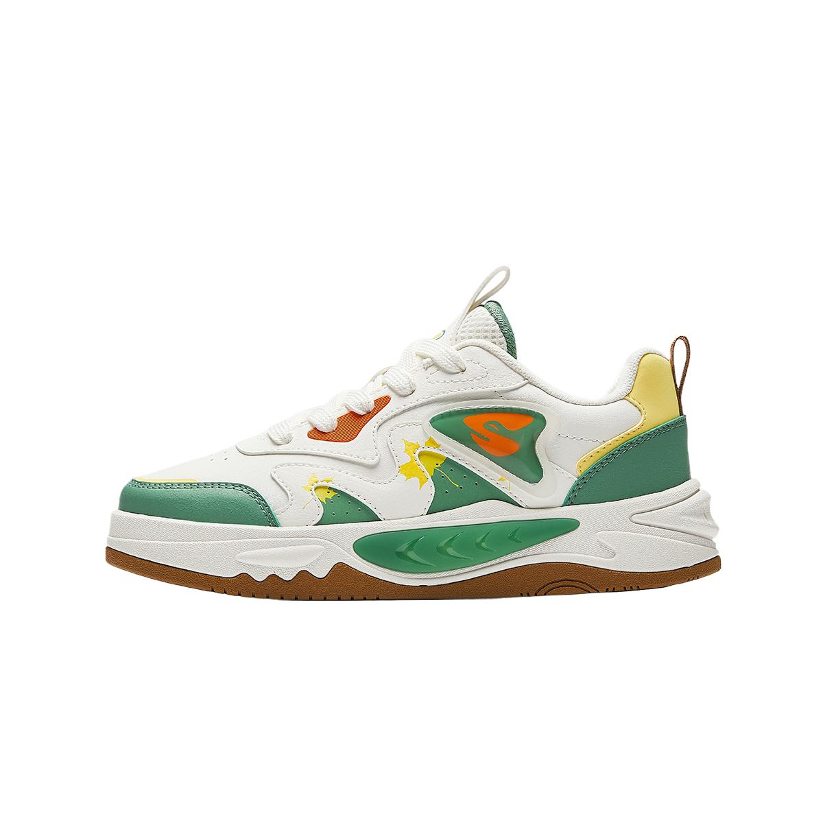 

Anta Kids Lifestyle Series Simple Fashion Versatile Trendy Low-Top Kids Skate Shoes Kids sneaker 312538005-5 34